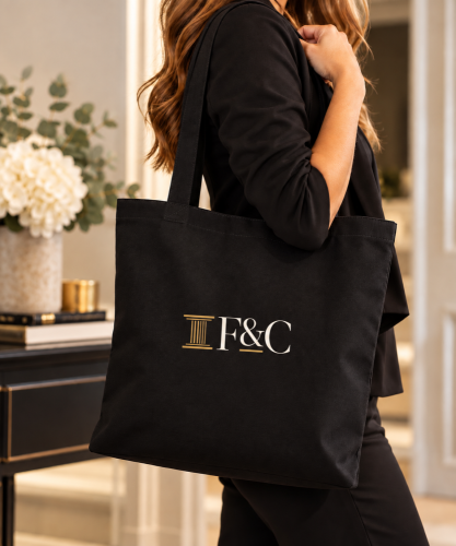 F&C WHARF. 100% cotton bag 