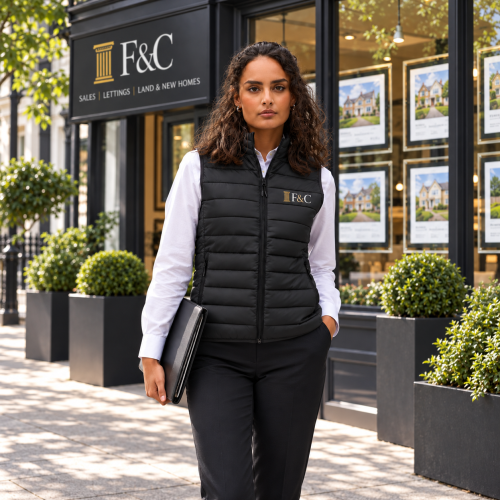 F&C Ladies Padded Gilet – Embroidered Logo (copy)