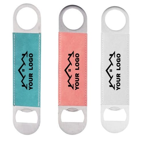 Estate Agent Leather Bottle Opener x 10