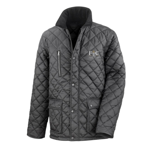 Fine & Country embroidered Result Urban Cheltenham Gold Jacket