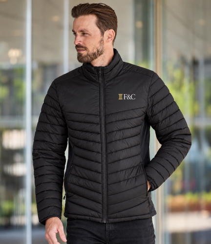 F&C Men's Montserrat Thermal Jacket – Embroidered Logo