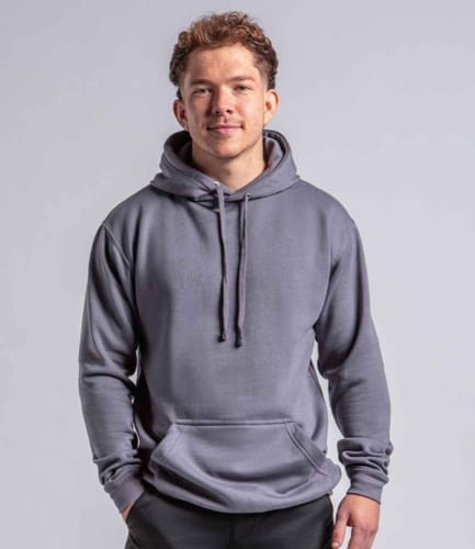 Drawstring - Unisex hoody - Solid grey