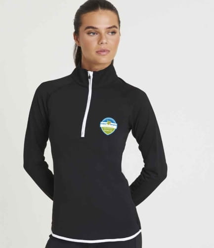 Pro Stars- AWDis Cool Half Zip Sweat Top Female