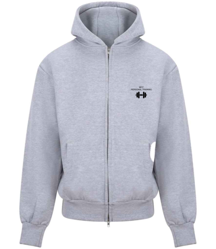 BFIT Heather Grey Zip up Hoody 