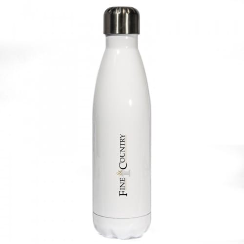 White bowling bottle