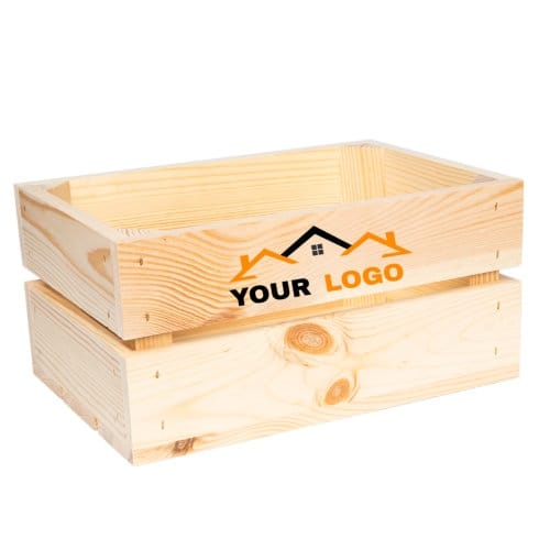 Branded Wooden Crate