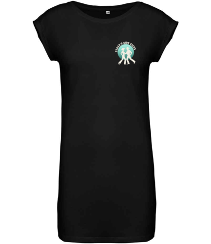 Black T shirt dress