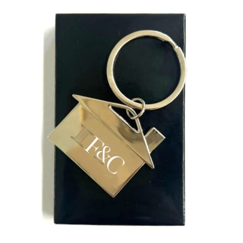 F&C ULRICH. Metal keyring 