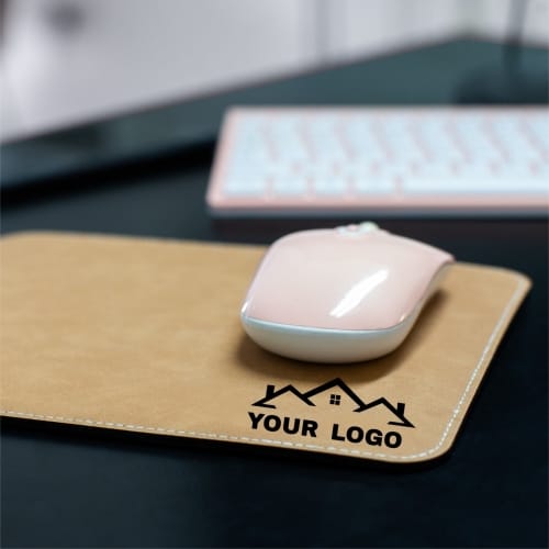 Estate Agent Leather Mousemat