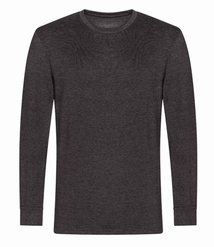 Unisex Charcoal Long Sleeve 