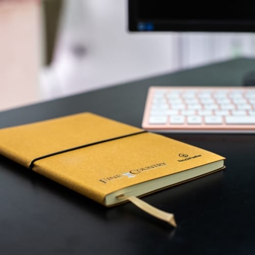 Fine & Country Leather Notebook