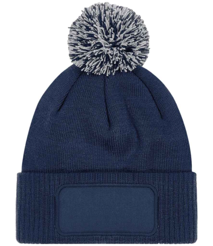 Navy Bobble Beanie Hat