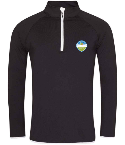 Gloucester Sports- AWDis Cool Half Zip Sweat Top  