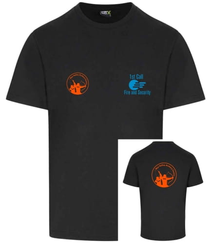 Wye Valley Archary T-shirt Unisex Black 