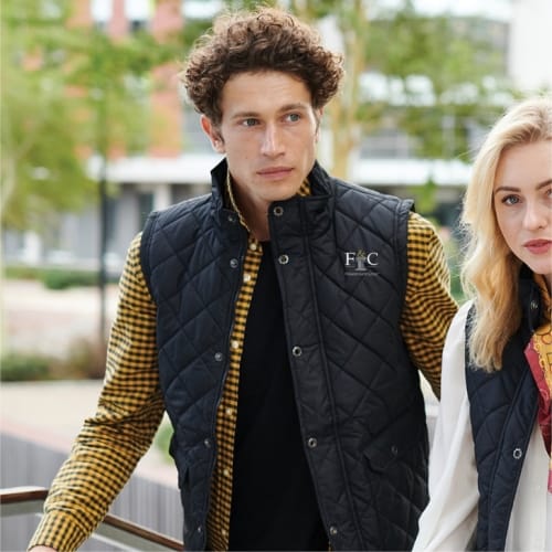 Fine & Country Embroidered Gilet- Unisex
