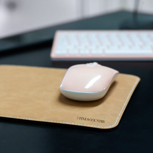 Fine & Country Faux Leather Mouse mat