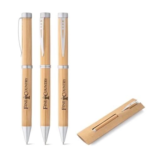 Fine & Country LAKE. Bamboo ball pen 