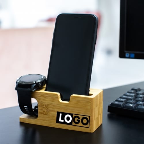 Bamboo Branded Docking Station