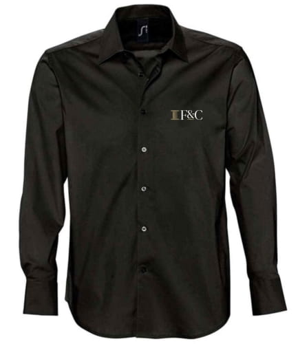 F&C SOL'S Brighton Long Sleeve Fitted Shirt
