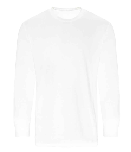 Unisex White Long Sleeve 