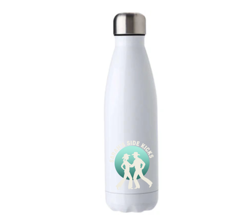 White Stainless Steel Water Bottle 