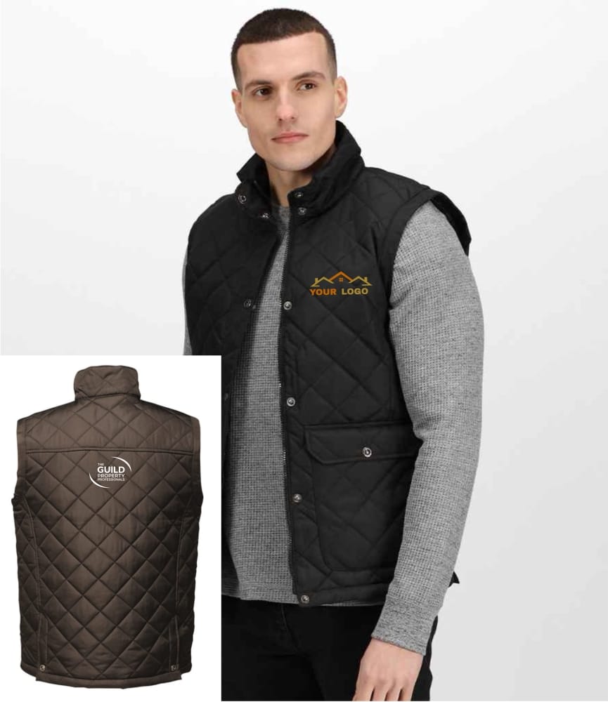 Men's Gilet - The Guild Dual branded front & back print
