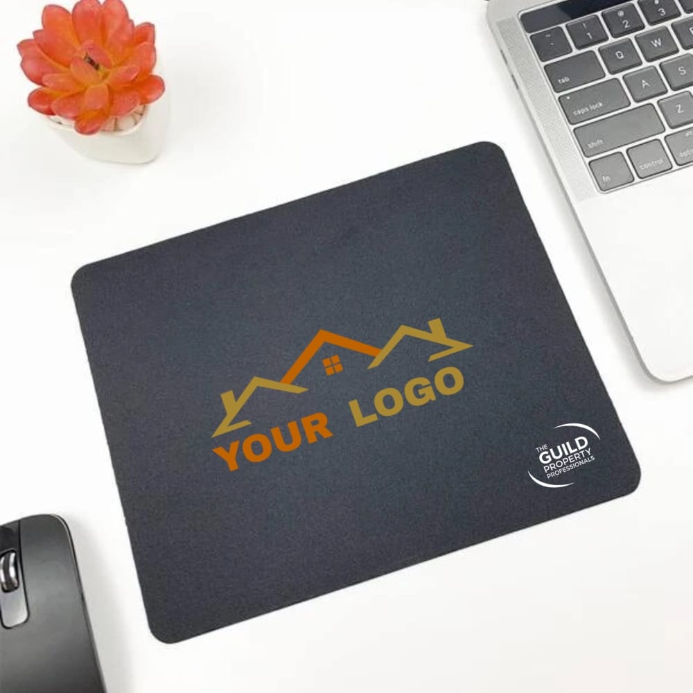 Faux Leather Mouse matt - The Guild dual branded