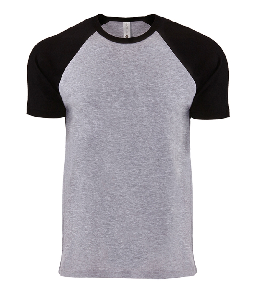 Next Level Unisex Contrast Cotton Raglan T-Shirt