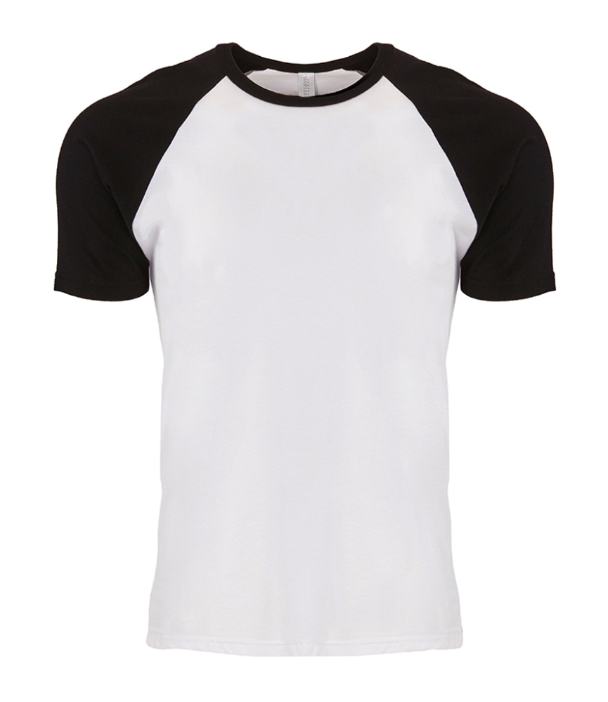 Next Level Unisex Contrast Cotton Raglan T-Shirt