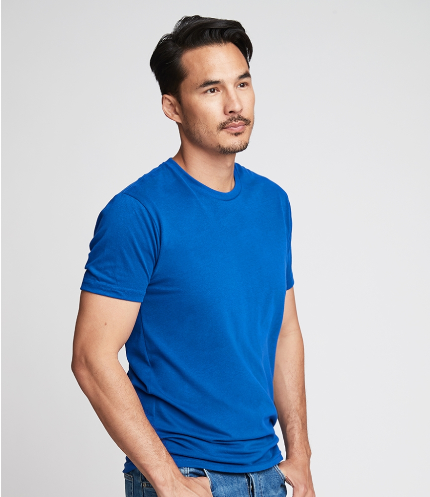 Next Level Unisex Sueded Crew Neck T-Shirt