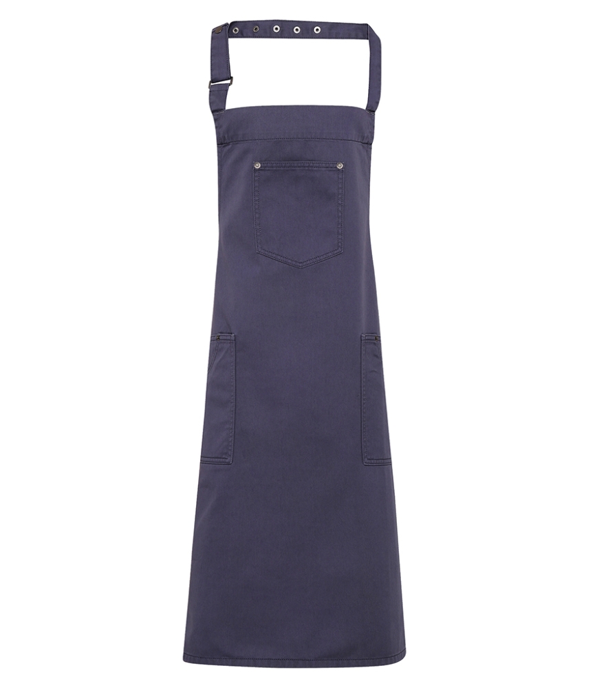 Premier Cotton Chino Bib Apron