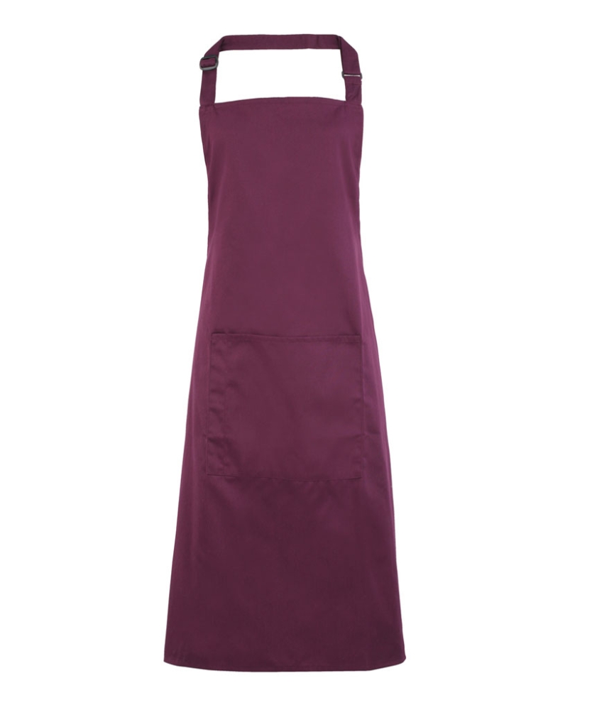 Premier 'Colours' Bib Apron with Pocket