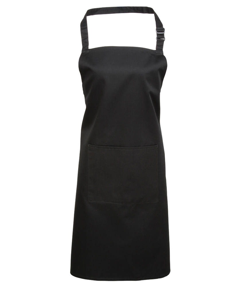 Premier 'Colours' Bib Apron with Pocket