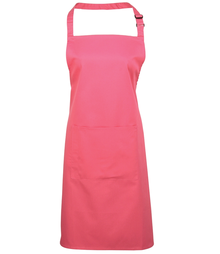 Premier 'Colours' Bib Apron with Pocket