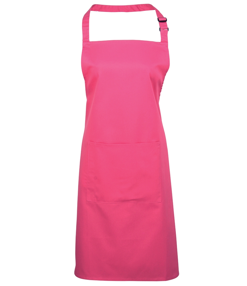 Premier 'Colours' Bib Apron with Pocket