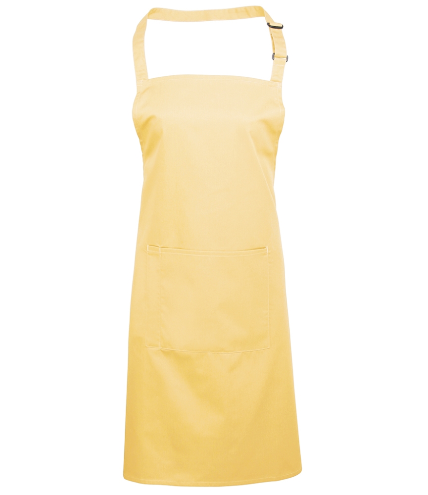 Premier 'Colours' Bib Apron with Pocket