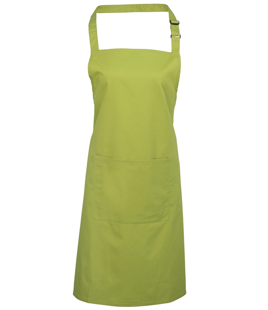 Premier 'Colours' Bib Apron with Pocket
