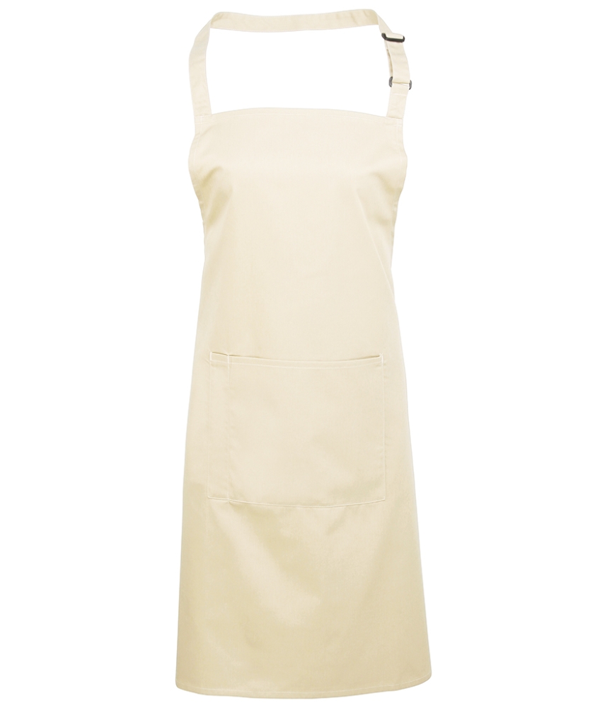 Premier 'Colours' Bib Apron with Pocket