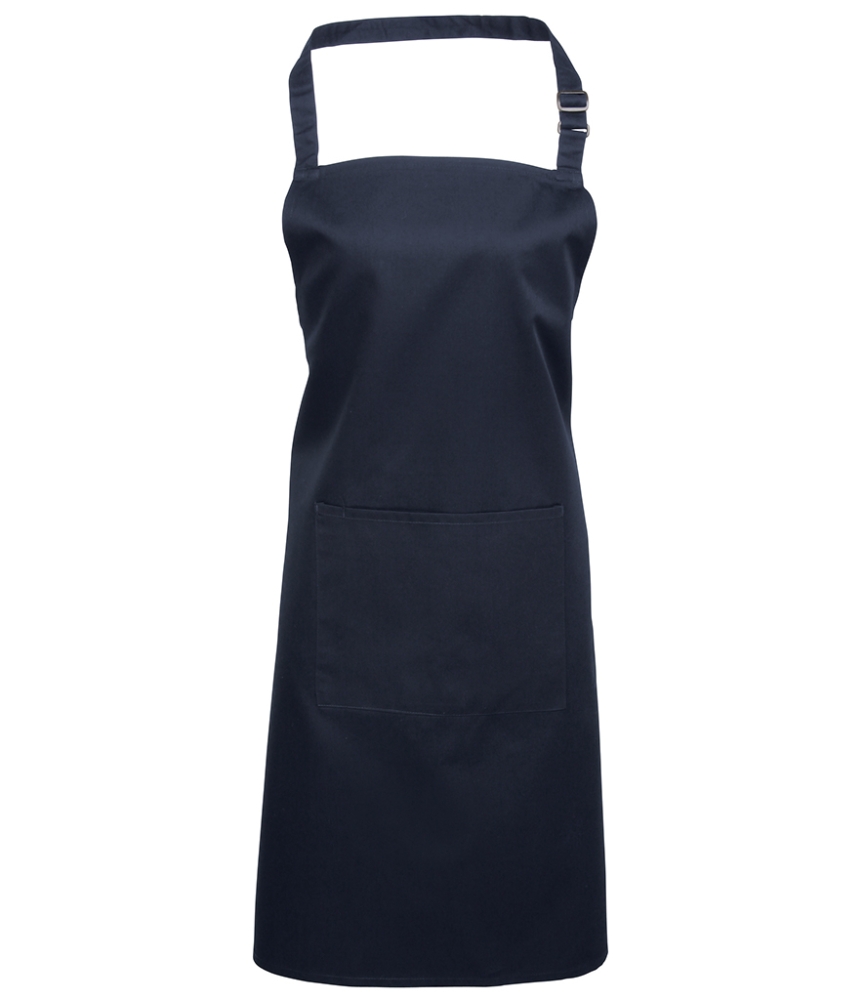 Premier 'Colours' Bib Apron with Pocket
