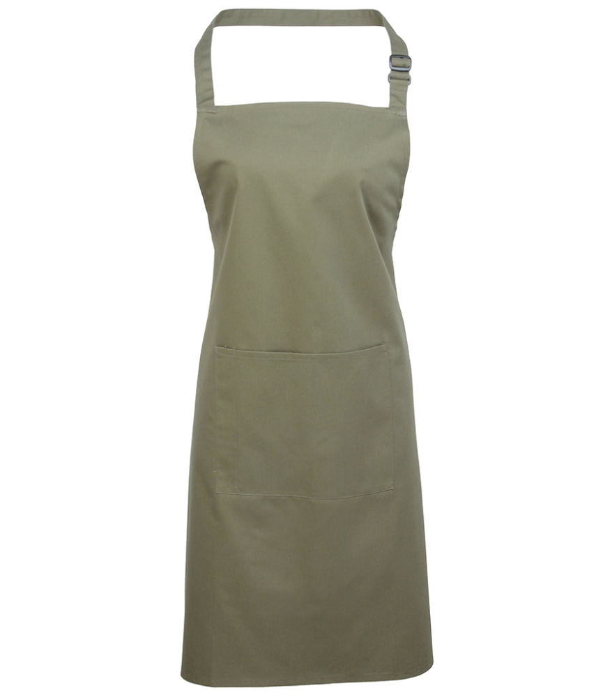 Premier 'Colours' Bib Apron with Pocket