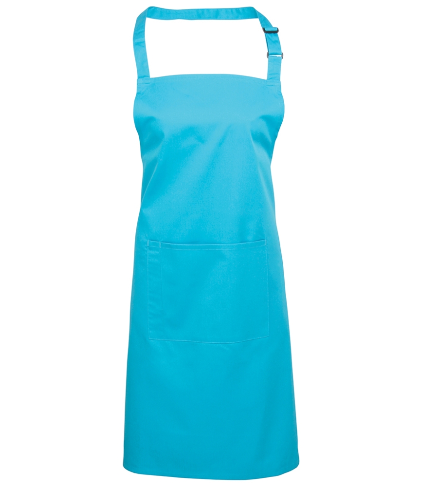 Premier 'Colours' Bib Apron with Pocket