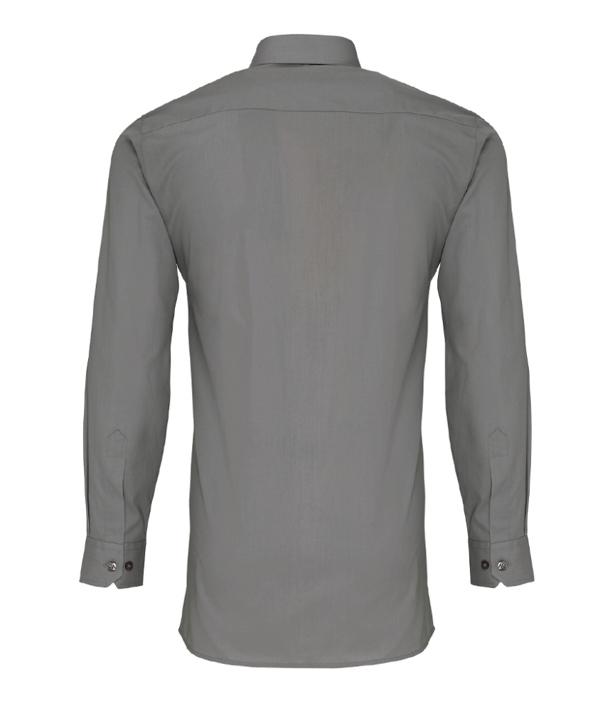 Premier Long Sleeve Fitted Poplin Shirt