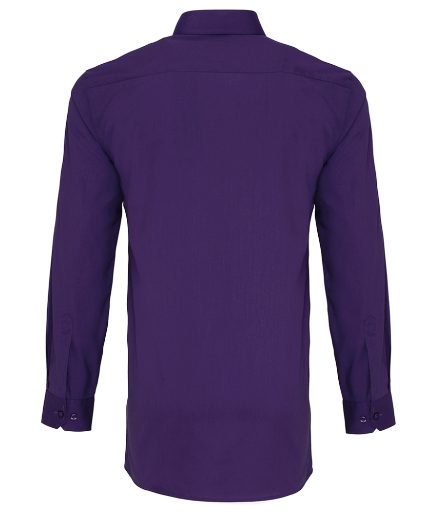 Premier Long Sleeve Fitted Poplin Shirt