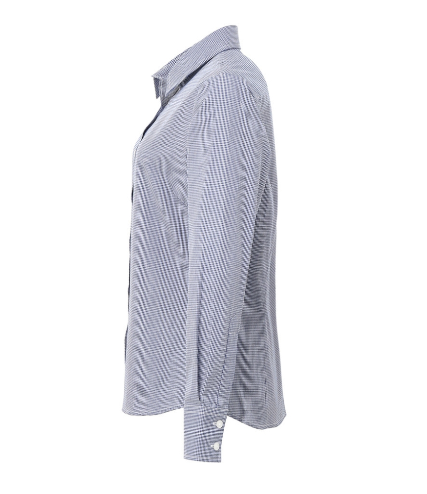 Premier Ladies Gingham Long Sleeve Shirt