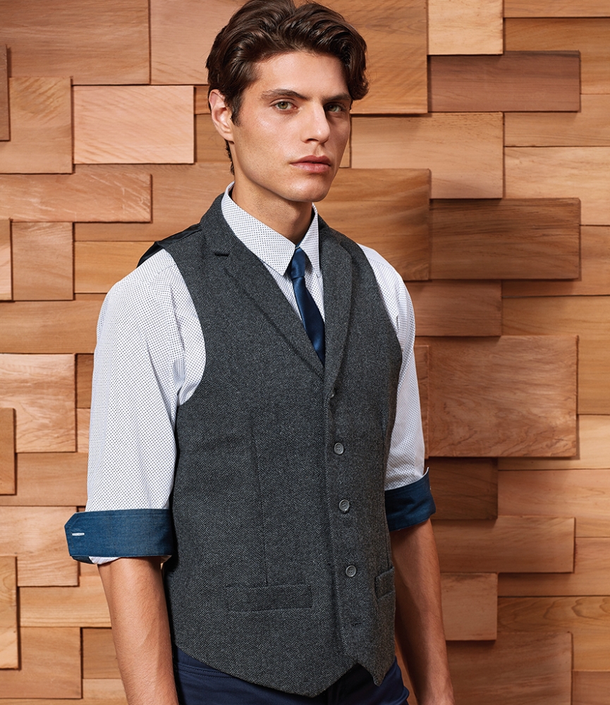 Premier Herringbone Waistcoat