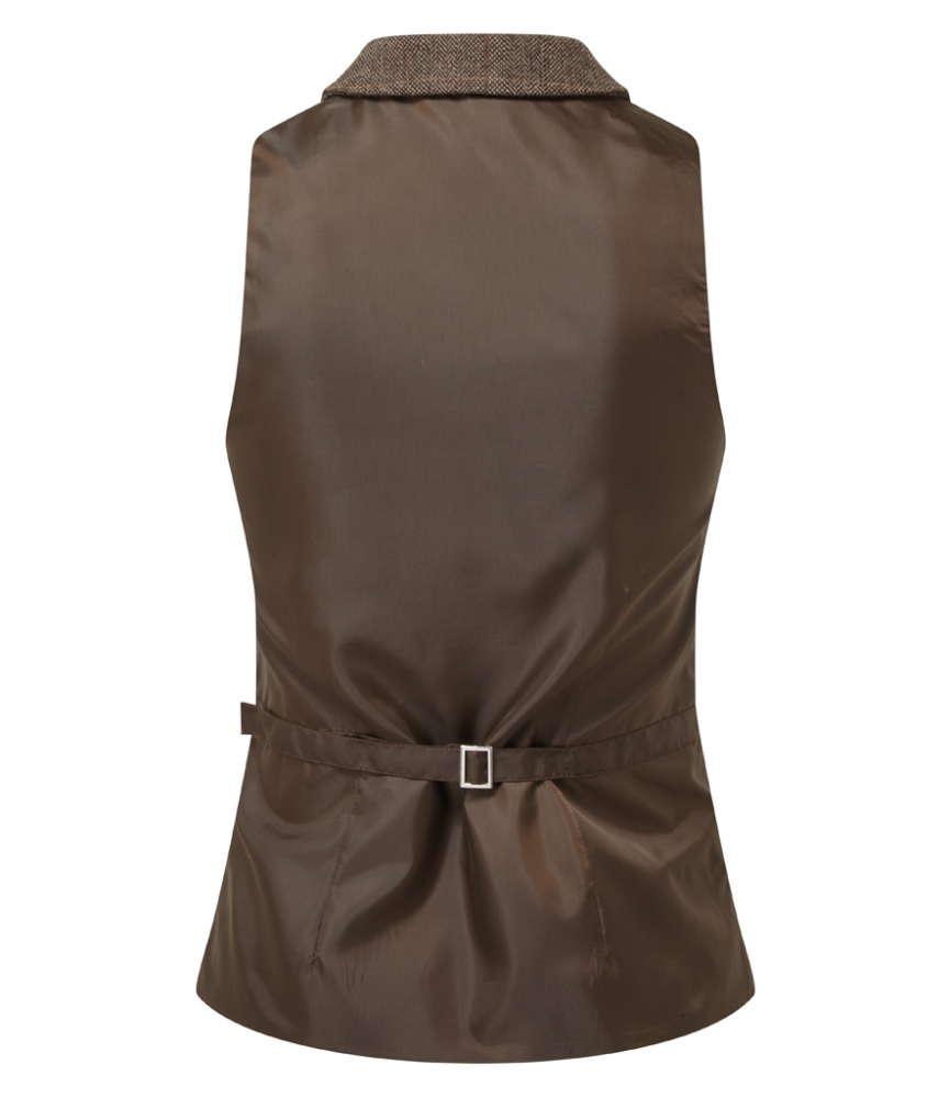 Premier Ladies Herringbone Waistcoat