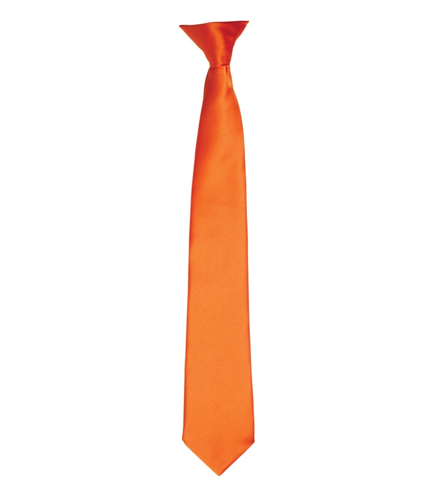 Premier 'Colours' Satin Clip Tie