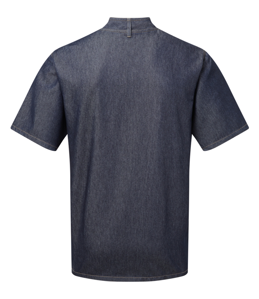 Premier Short Sleeve Zipped Chef's Jacket