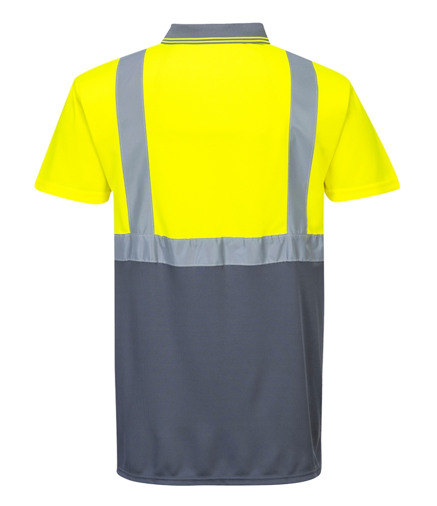 Portwest Hi-Vis Two Tone Polo Shirt