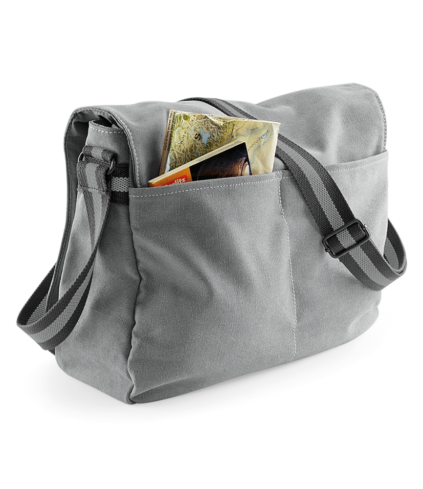Quadra Vintage Canvas Despatch Bag